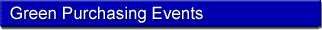 Green Purchasing Events